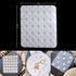 Alphabet Number Oval Earring Pendant Charm Resin Mould